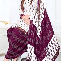 Polyster/Crepe fabric-Aishani Voguish Salwar Suits & Dress Materials-image-29