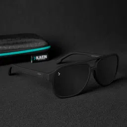 Eyewearlabs Unisex Rectangle Sunglasses with Polarised Lens ELKASKlayC1 image 3