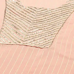 Rangriti Striped Thread Work Kurta with Palazzos & With Dupatta image 2