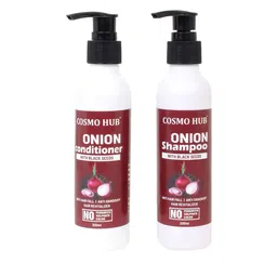 COSMO HUB Set of 4 Botox Treatment-1L with Onion Shampoo-Conditioner & Hair Oil-200ml each image 4