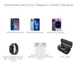 stuffcool Rover 18W 3-in-1 Wireless Charger for iOS, Android, Smart Watch and TWS Earbuds (Foldable Design, Black) image 4