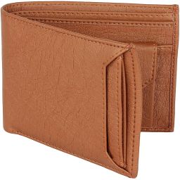 Men Travel Tan Artificial Leather Wallet-image-19