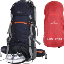 TRAVEL BAG FOR HIKING WITH SHOE COMPARTMENT FOR WANDERLUST TRAVELLING Rucksack Rucksack - 70 L-image-79