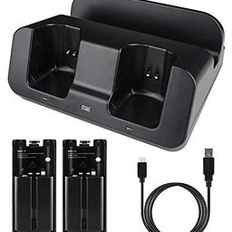 eLUUGIE 3 in 1 Charger Dock Charging Station Base for Wii U Gamepad Charger Stand wii u Gamepad Charger Cradle WII U Gamepad Power Stand wii u Charging Dock image 3