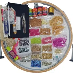 Aari Beginners Kit - Ring type Aari Stand Embroidery Frame-44