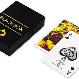 Box Premium Plastic Playing Cards with Case, Waterproof Pack of 1-picture-20
