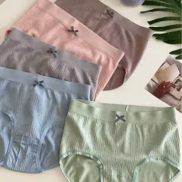 Pack of 5 Women Hipster Multicolor Panty-image-7