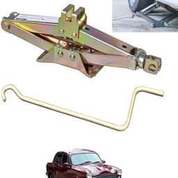 Universal Sleek Golden Finish Scissor Jack With Rod For Vehicle-17 Vehicle Jack-image-59