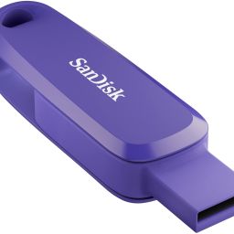 SanDisk SDDDC6-128G-I46PO 128 GB OTG Drive Compatible with Laptop, Desktop Computer, Mobile USB 3.2 Plastic Case-26