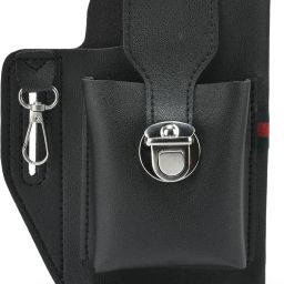 Yellowcoin Travel Pourch for cell phone, earphone, or keys, cash .credit cards Leather Mobile/Cellphone Key Case, Pouch Bag wth Belt Clip-image-69