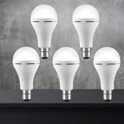 Emergency 15W Inverter LED Bulb with 1200mAh Rechargeable Battery Pack of 5 Y478 4 hrs Bulb Emergency Light-image-16