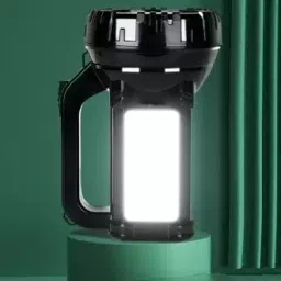 glowish 500M RANGE LED TORCH FOR FARMERS,SECURITY PURPOSE SEARCHLIGHT +EMERGENCY LIGHT Torch image 4