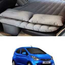Silver Inflatable Car Bed/Two Pillows/Air Pump/Repair Kit For Eon Car Inflatable Bed Car Inflatable Bed-picture-16