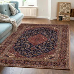 Multicolor Polyester Carpet-15
