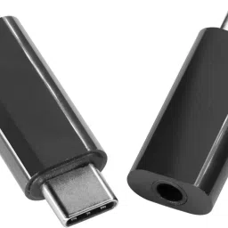 KAELAN Black Black 2Pcs AVIKA Type C to 3.5 mm Jack Audio Connector Phone Converter Black Phone Converter-16