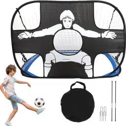 Multi-Use Portable Football Goal for Kids with Easy Setup Versatility Football Net-image-24