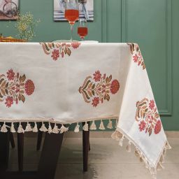 Floral 4 Seater Table Cover-image-24