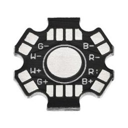 Black 20MM 8PIN RGBW LED Aluminum Heatsink-19
