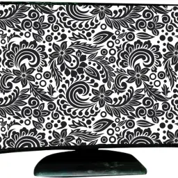 RS Creations PC Computer Cover Full Set for 18.5 inch Computer Monitor, Keybord (8*18 Inch) and CPU (7.5*18*16 Inch)- Computer Cover Set of 3 for 18.5 and 19 inches monitot image 2