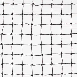 ANTI BIRD NET 10ftx20ft (200 Sq Ft) High Quality UV-Stabilized Nylon Bird Mesh (BLACK) With 50pcs Plastic Cable Ties Camping Net-10