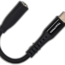 TEXOVERA Black Type C to 3.5 mm Audio Jack Connector With DSC Chip For P3 Ultra 5G Phone Converter-27