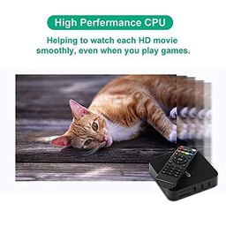 SSR 4K Mini PC Box with Android 10, 2GB Ram 16 GB ROM,64 Bit RK3318 Processor, H.265 Decoding & WiFi image 3
