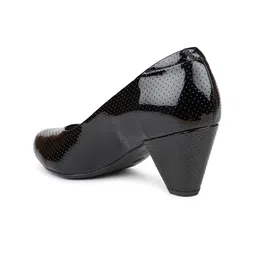 Inc 5 Perforated Block Heel Pumps image 3