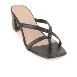 ZENVO Open Toe Block Heels image 2