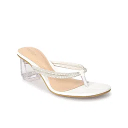 Truffle Collection Textured Block Sandals image 2