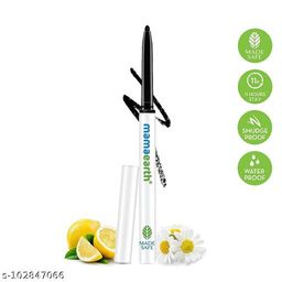 Mamaearth Charcoal Black Long Stay Kajal Black Waterproof,with Vitamin C & Chamomile for 11-Hour Smudge-free Stay - 0.35 gm-7