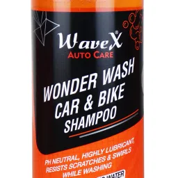Wonder Wash Car Shampoo (500ml) pH Neutral Formula - Honey Thick, Luxurious Suds That Always Rinses Clean - Ultra Slick Formula That Wont Scratch or Leave Water Spots, Peach Fruit Fragrance Car Washing Liquid-image-2