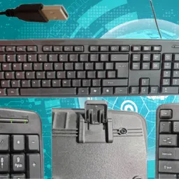 ANJO USB Keyboard-LED Mouse-Wrist Support Pad-3.0 Hub-Cleaner & Cloth-OTG M&C 2in1 Combo Set Designed for Gaming image 2