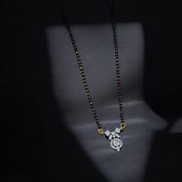Beautiful and Latest Design Pendant with 18 Inch chain Alloy Mangalsutra-image-91