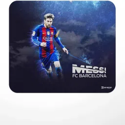 Jbn Messi Barcelona - Graphical | Premium Gaming Mousepad | Anti-Slip Rubber Base | Designer Mouse Pad | Anti Skid Technology Mouse Pad for Laptops and Computers | Pack of 1 Mousepad-picture-18