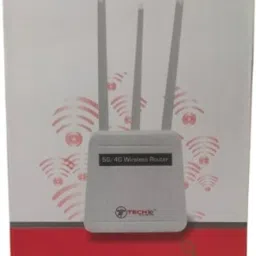 TechIC TC-5G Router Router 2.4 GHz 30 Mbps Wifi Speed Single Band External Antenna MiFi (Sim Based) image 3