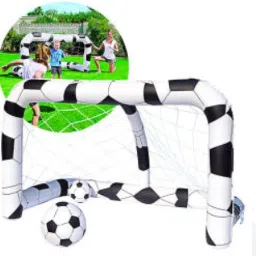 intelligent Inflatable (IND*73) Soccer Net (Multicolor) Inflatable Hoppers & Bouncer image 3