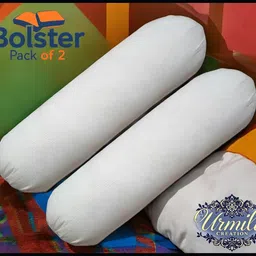 urmila creation Microfibre Solid Bolster Pack of 2-picture-20