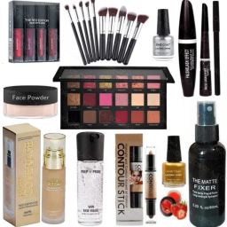 Waterproof Combo Bridal Beauty Parlour Makeup Set For Women & Girls 12-27