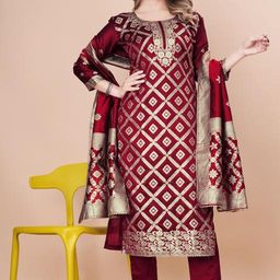 Charvi Superior Salwar Suits & Dress Materials-image-40