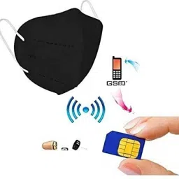 Safetynet Gsm Mask Two Way Communication Device with Wireless Bluetooth Hearing Earpiece NA Voice Recorder image 2