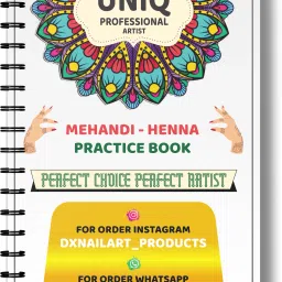 Mastering Mehndi: A Comprehensive Practice Guide for Stunning Henna Designs Sketch Pad-image-42