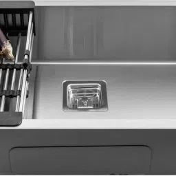 32"x20"x10" Inch Single Bowl Premium Handmade Kitchen Sink Matte Finish FS-012 Vessel Sink-image-57