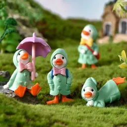 chocozone Pack of 4 Penguins Miniature Garden Decor-picture-41