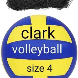 7556 classic volleyball with nylon net Volleyball Kit-image-24