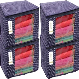 PremStore Large COTTON QUILTED BAG SAREE COVER Cotton Laundry Bag-image-68