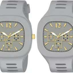 Analog Watch Special ` Collection for Men Boys & Kids Analog Watch - For Men & Women LU_GE-WA-A-COMBO_ Grey & Grey -M-image-78