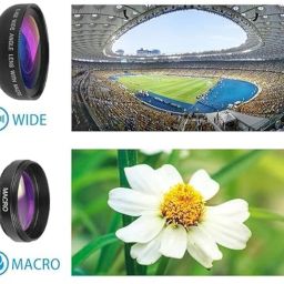 OSTALY 0.45X Macro 12.5/15X 2 in 1 Mobile Lens Kit Wide Angle Lens Mobile Phone Lens image 4