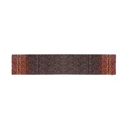 Tasseled Home Red & Yellow Claude Printed Rectangular Table Runner image 2
