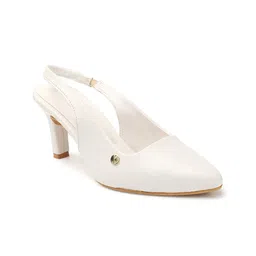 ELLE Pointed Toe Slim Heel Mules image 3