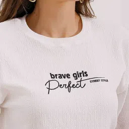 BIGDART Typography Printed T-shirt image 5